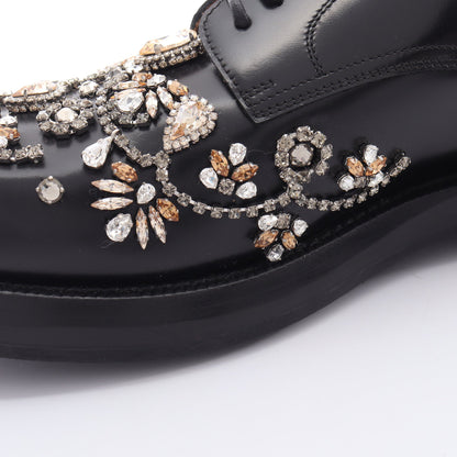 ビジュー ドレスシューズ レザー ブラック クリスチャンディオール シューズ Christian Dior