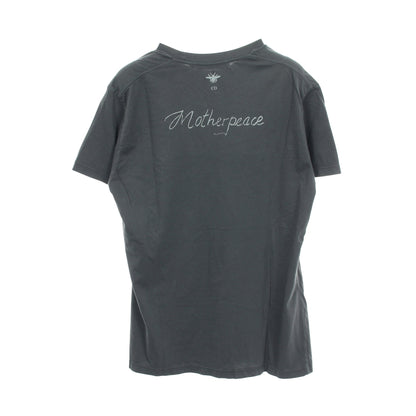 プリント クルーネック 半袖Tシャツ コットン グレー クリスチャンディオール