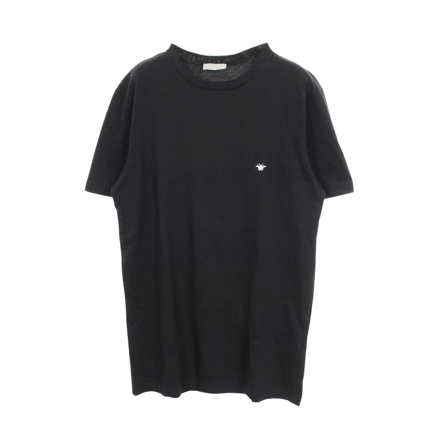 BEE刺繍 半袖Tシャツ コットン ブラック クリスチャンディオール トップス Christian Dior