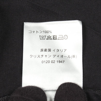 BEE刺繍 半袖Tシャツ コットン ブラック クリスチャンディオール トップス Christian Dior