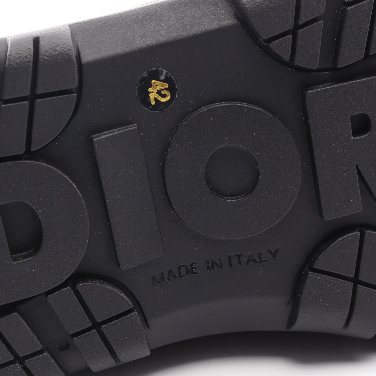 DIOR GARDEN オブリーク レインブーツ レインシューズ ラバー ブラック ディオール