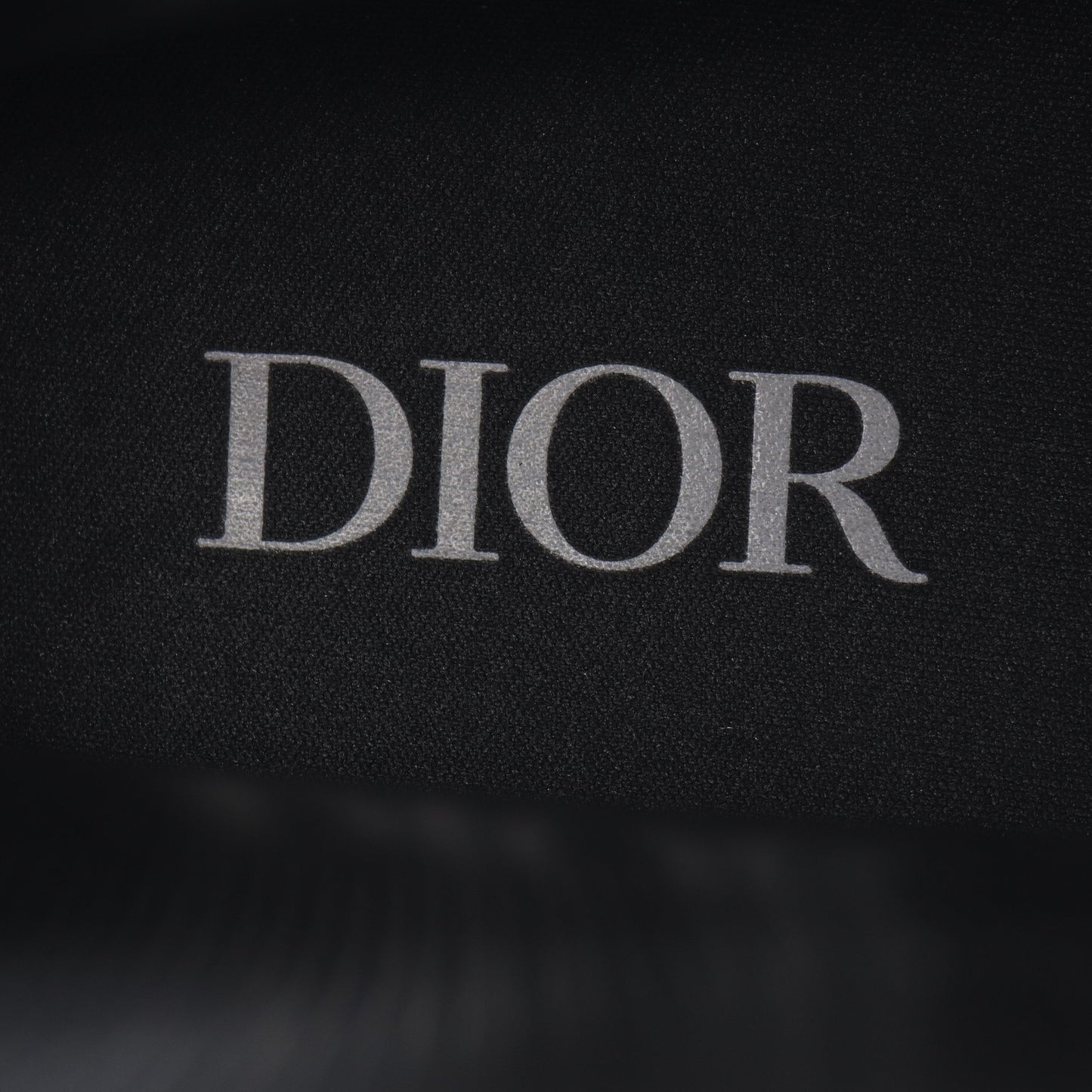 DIOR GARDEN オブリーク レインブーツ レインシューズ ラバー ブラック ディオール