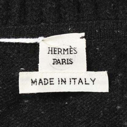 BRIDES de GALA ニットワンピース ウール カシミヤ ブラック エルメス ワンピース HERMES