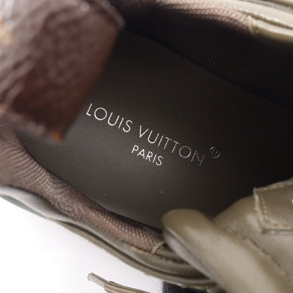 LVアークライト 2.0 ライン カーキ スニーカー ラフィア レザー カーキグリーン グリーン ルイヴィトン シューズ LOUIS VUITTON