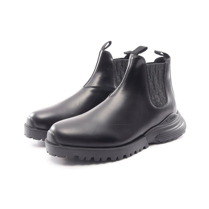 Dior Combat ディオール コンバット チェルシーブーツ オブリーク サイドゴアブーツ レザー ブラック ディオール
