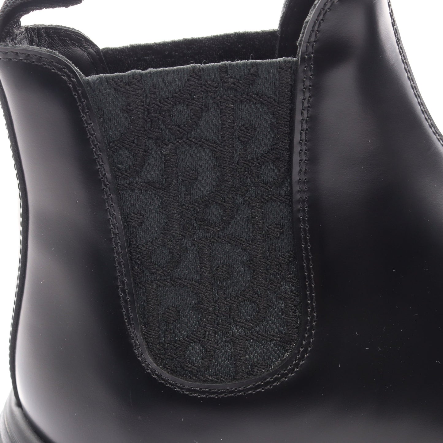 Dior Combat ディオール コンバット チェルシーブーツ オブリーク サイドゴアブーツ レザー ブラック ディオール