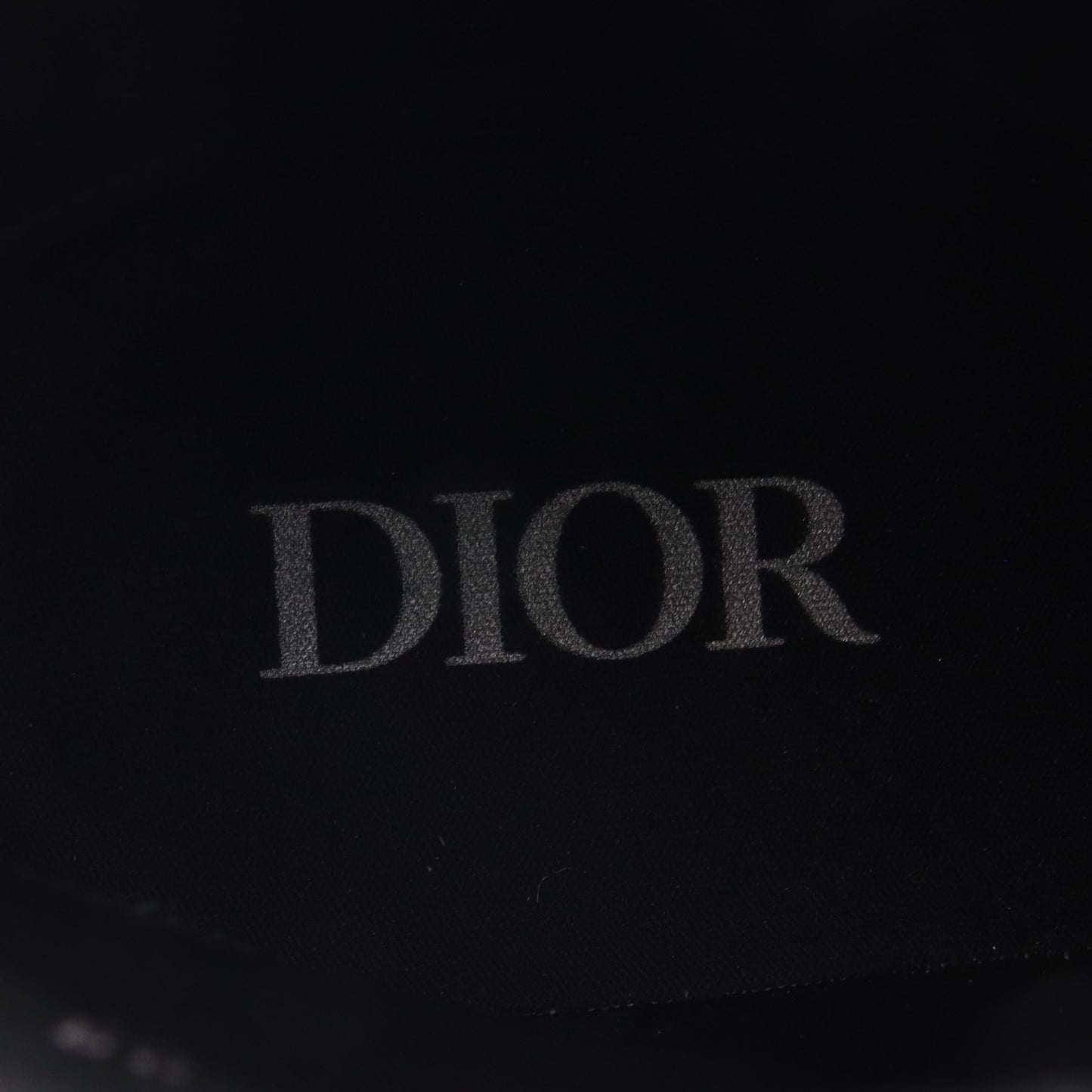 Dior Combat オブリーク ショート ブーツ レザー ファブリック ブラック ダークグレー ディオール