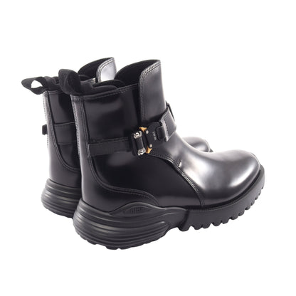 Dior Combat ジョッパーブーツ ブーツ レザー ブラック ディオール シューズ DIOR