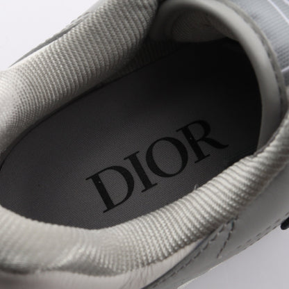 B57 ロートップスニーカー スニーカー レザー ホワイト グレー ディオール シューズ DIOR