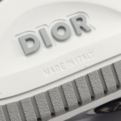 B57 ロートップスニーカー スニーカー レザー ホワイト グレー ディオール シューズ DIOR