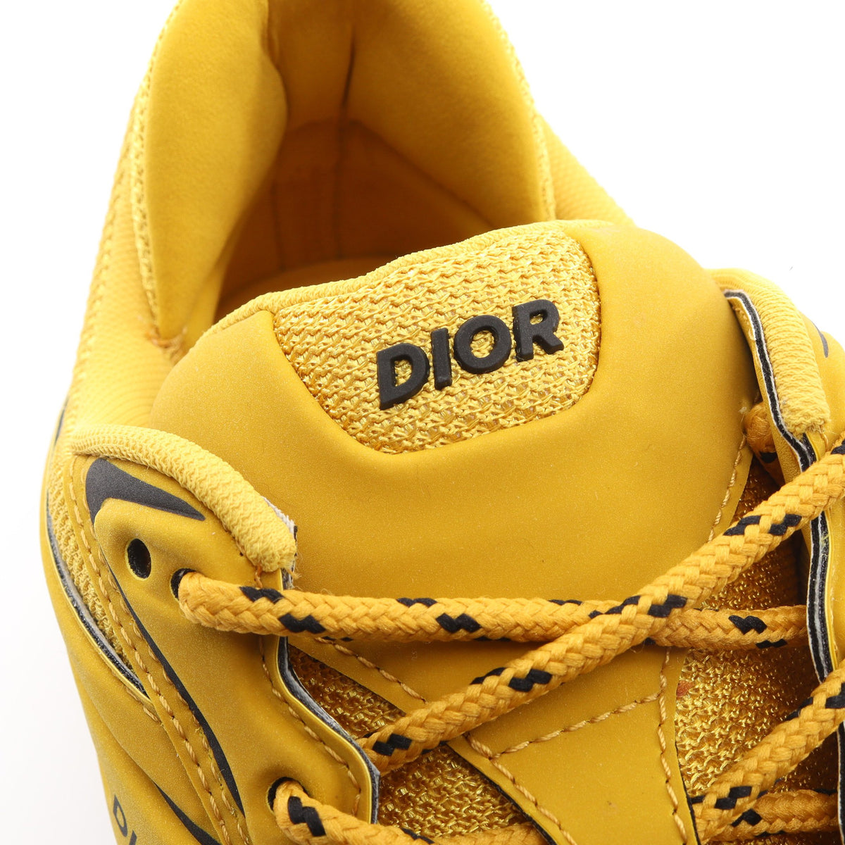 B44 ブレード スニーカー ファブリック ラバー オレンジイエロー ブラック ディオール シューズ DIOR