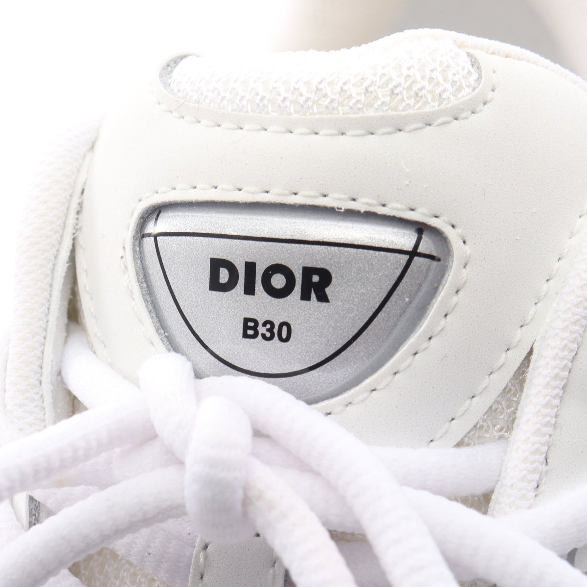 B30 スニーカー ファブリック レザー ホワイト シルバー ブラック ディオール シューズ DIOR