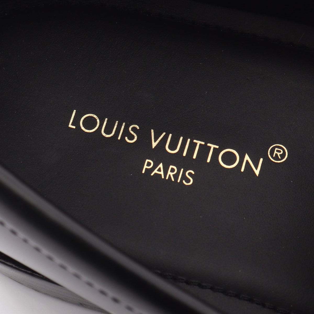 スタッズ ドレス ローファー レザー ブラック ルイヴィトン シューズ LOUIS VUITTON