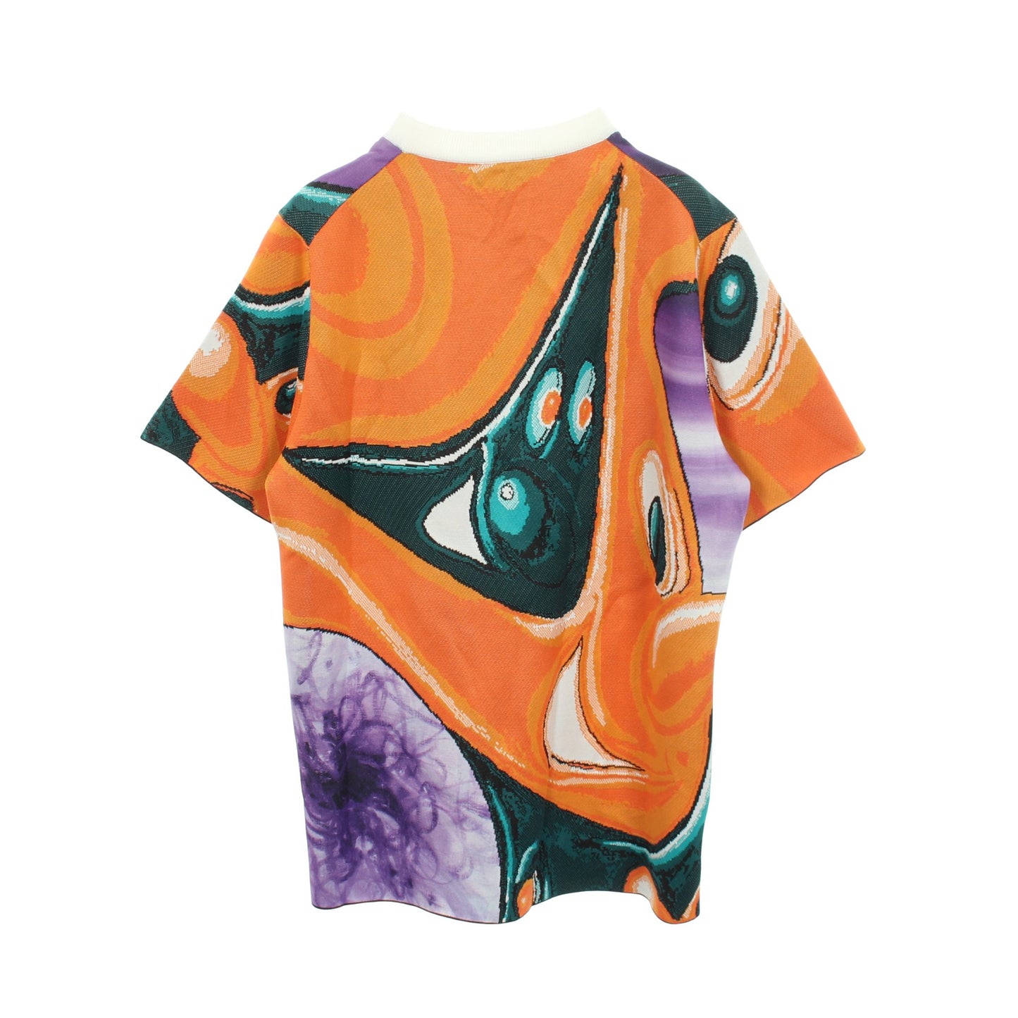 DIOR × KENNY SCHARF 半袖 ニット オレンジ グリーン パープル ディオール