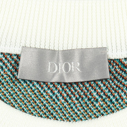 DIOR × KENNY SCHARF 半袖 ニット オレンジ グリーン パープル ディオール