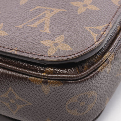 ポシェット メティス MM モノグラム 2WAY ハンドバッグ PVC レザー ブラウン ルイヴィトン バッグ LOUIS VUITTON