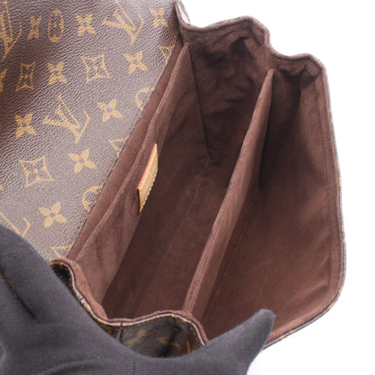ポシェット メティス MM モノグラム 2WAY ハンドバッグ PVC レザー ブラウン ルイヴィトン バッグ LOUIS VUITTON