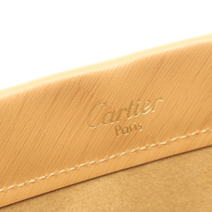 トリニティ ハンドバッグ レザー ベージュ カルティエ バッグ Cartier