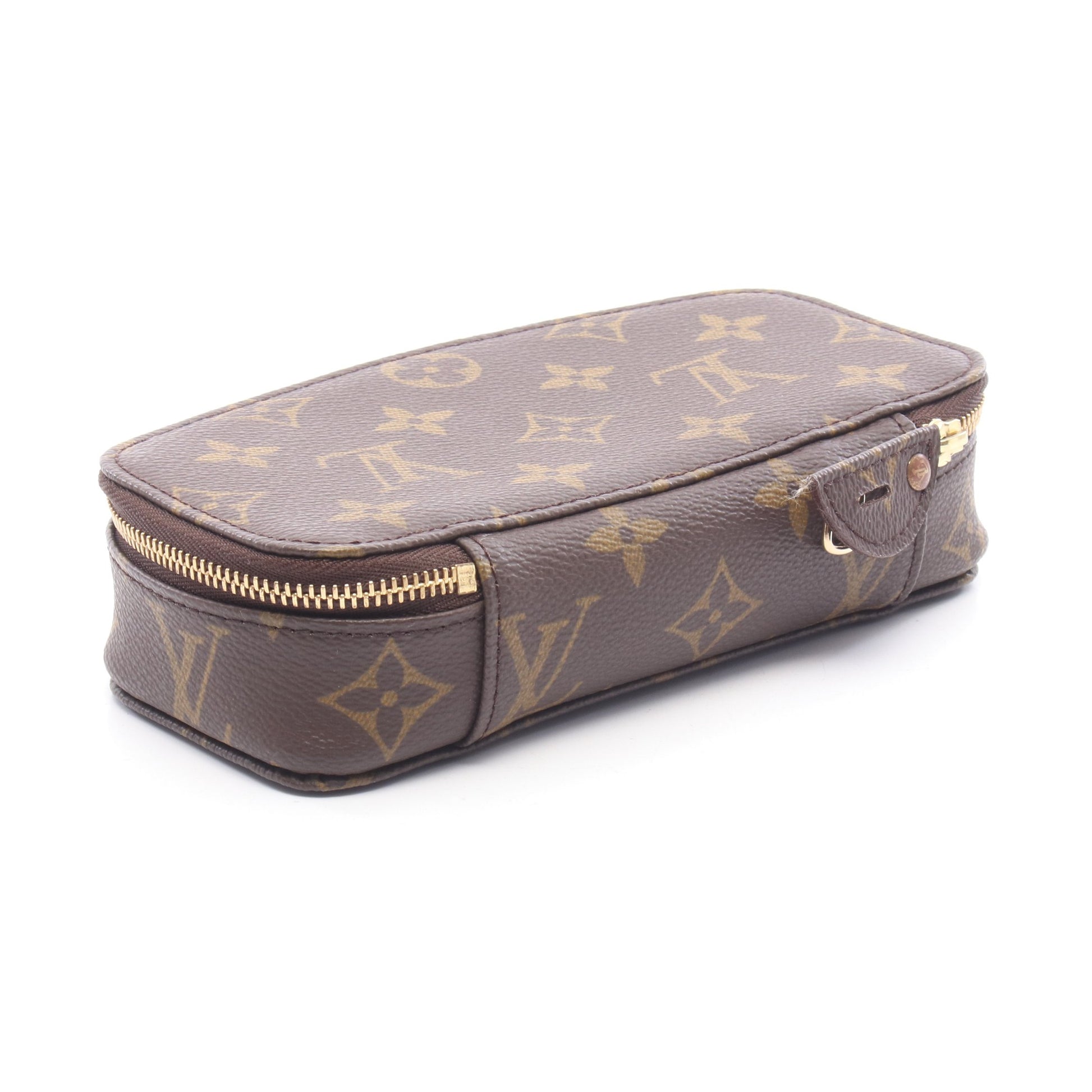 ポッシュ モンテカルロ モノグラム ジュエリーケース ポーチ PVC ブラウン ルイヴィトン 財布・小物 LOUIS VUITTON