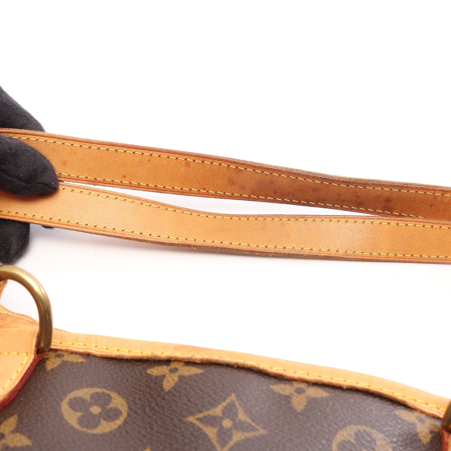 バティニョール オリゾンタル モノグラム ショルダーバッグ PVC レザー ブラウン ルイヴィトン バッグ LOUIS VUITTON