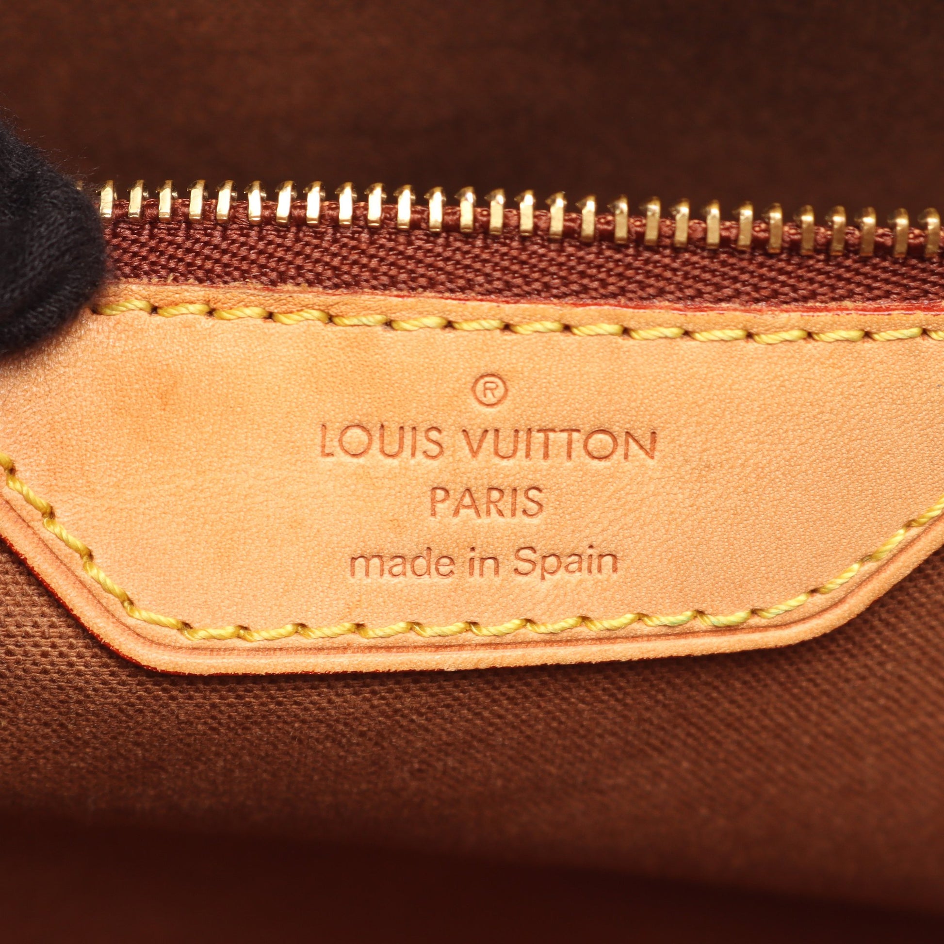 バティニョール オリゾンタル モノグラム ショルダーバッグ PVC レザー ブラウン ルイヴィトン バッグ LOUIS VUITTON
