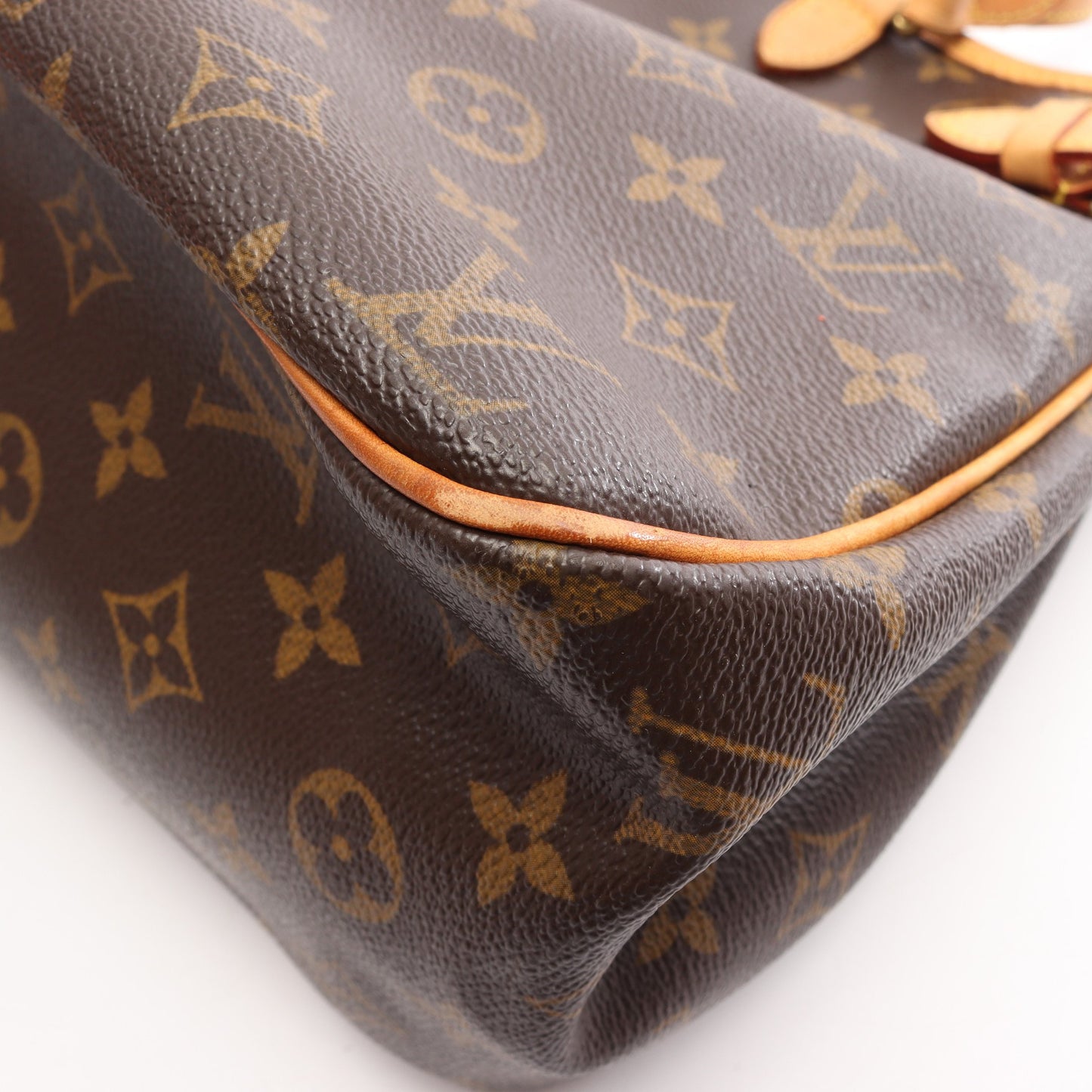 バティニョール オリゾンタル モノグラム ショルダーバッグ PVC レザー ブラウン ルイヴィトン バッグ LOUIS VUITTON