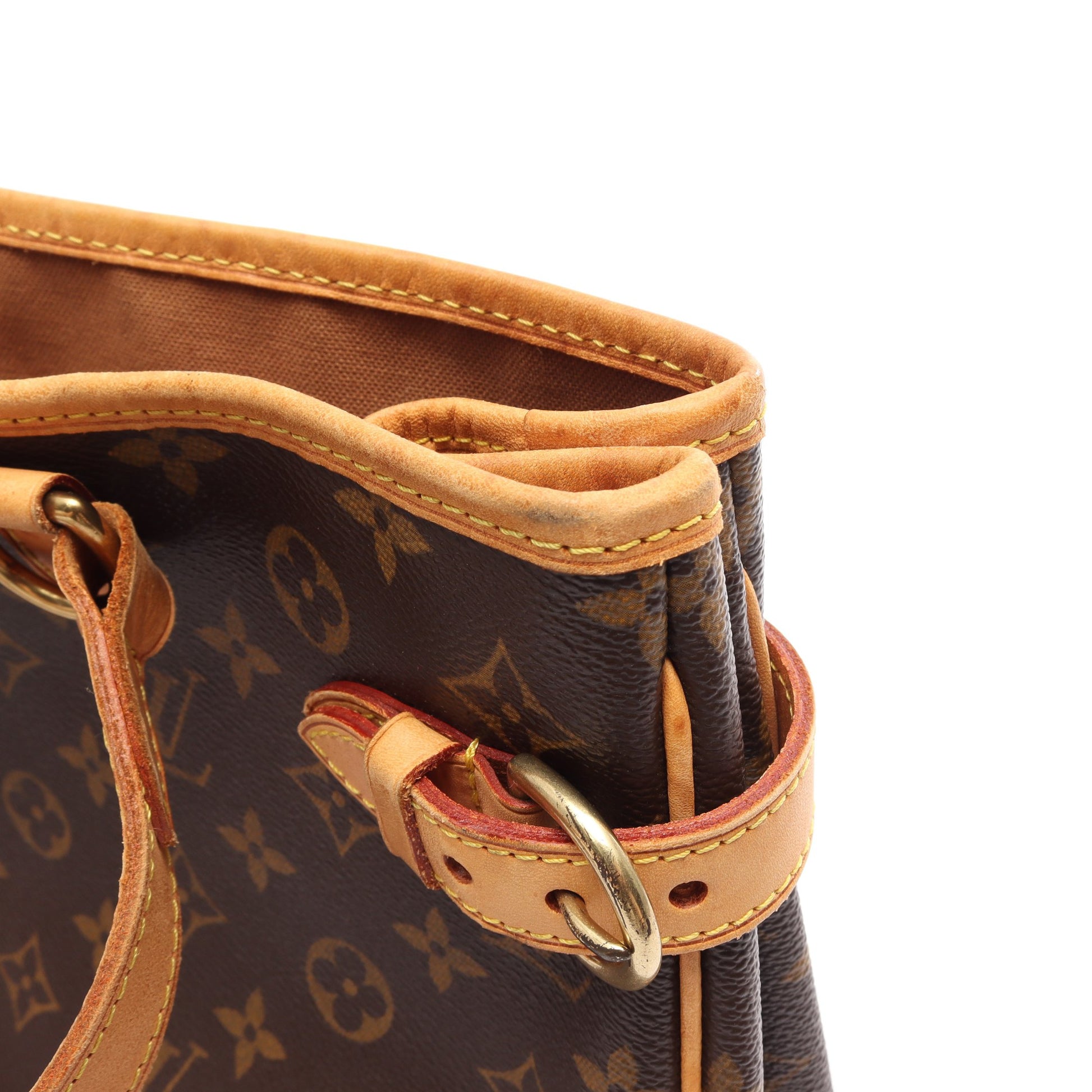 バティニョール オリゾンタル モノグラム ショルダーバッグ PVC レザー ブラウン ルイヴィトン バッグ LOUIS VUITTON