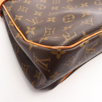 バティニョール オリゾンタル モノグラム ショルダーバッグ PVC レザー ブラウン ルイヴィトン バッグ LOUIS VUITTON