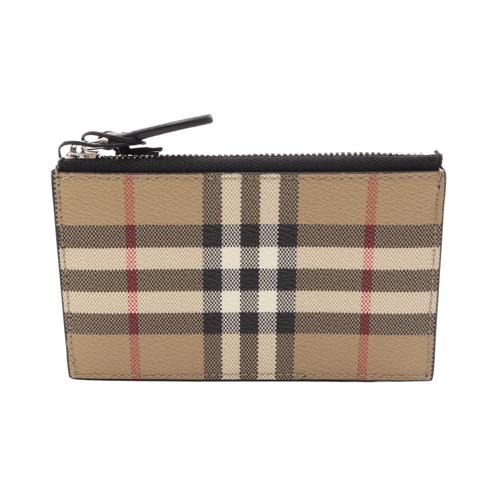 ヴィンテージチェック カードケース PVC レザー ベージュ マルチカラー バーバリー 財布・小物 BURBERRY