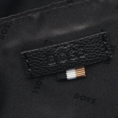 Ray Beltbag ボディバッグ ウエストバッグ フェイクレザー ブラック ヒューゴボス バッグ HUGO BOSS