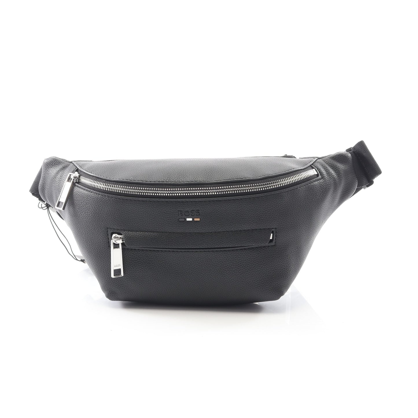 Ray Beltbag ボディバッグ ウエストバッグ フェイクレザー ブラック ヒューゴボス バッグ HUGO BOSS