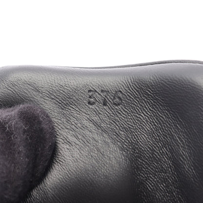 Kid キッド ローカットスニーカー レザー ブラック ホワイト エルメス シューズ HERMES