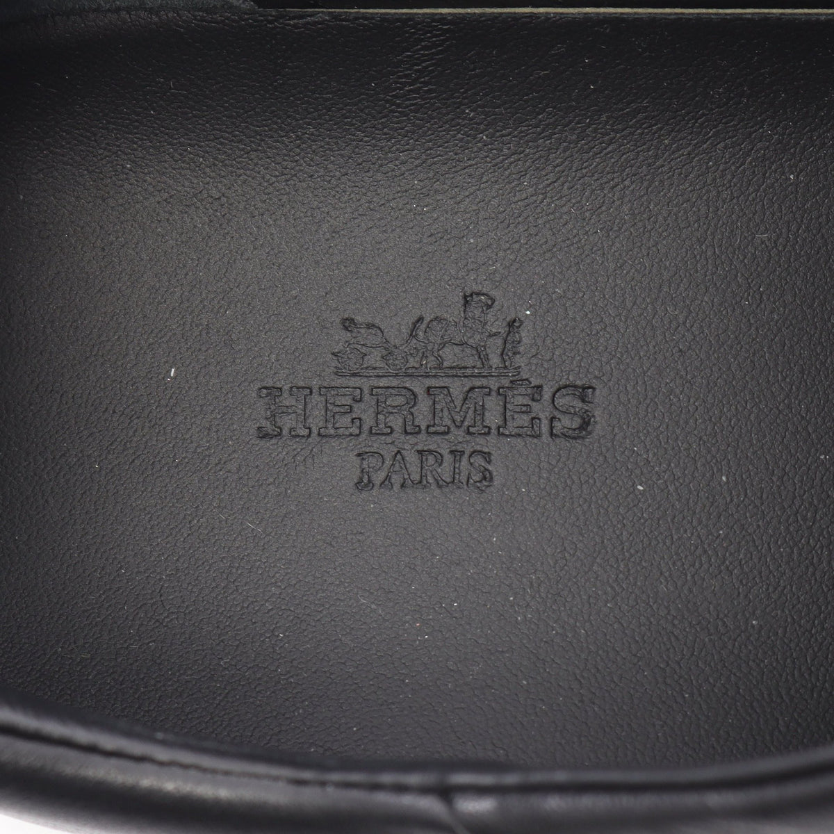 Kid キッド ローカットスニーカー レザー ブラック ホワイト エルメス シューズ HERMES