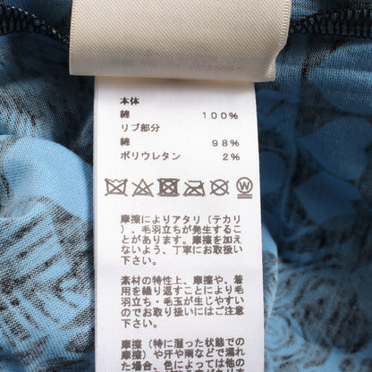 Jungle Love 半袖Tシャツ コットン ライトブルー ブラック レッド エルメス