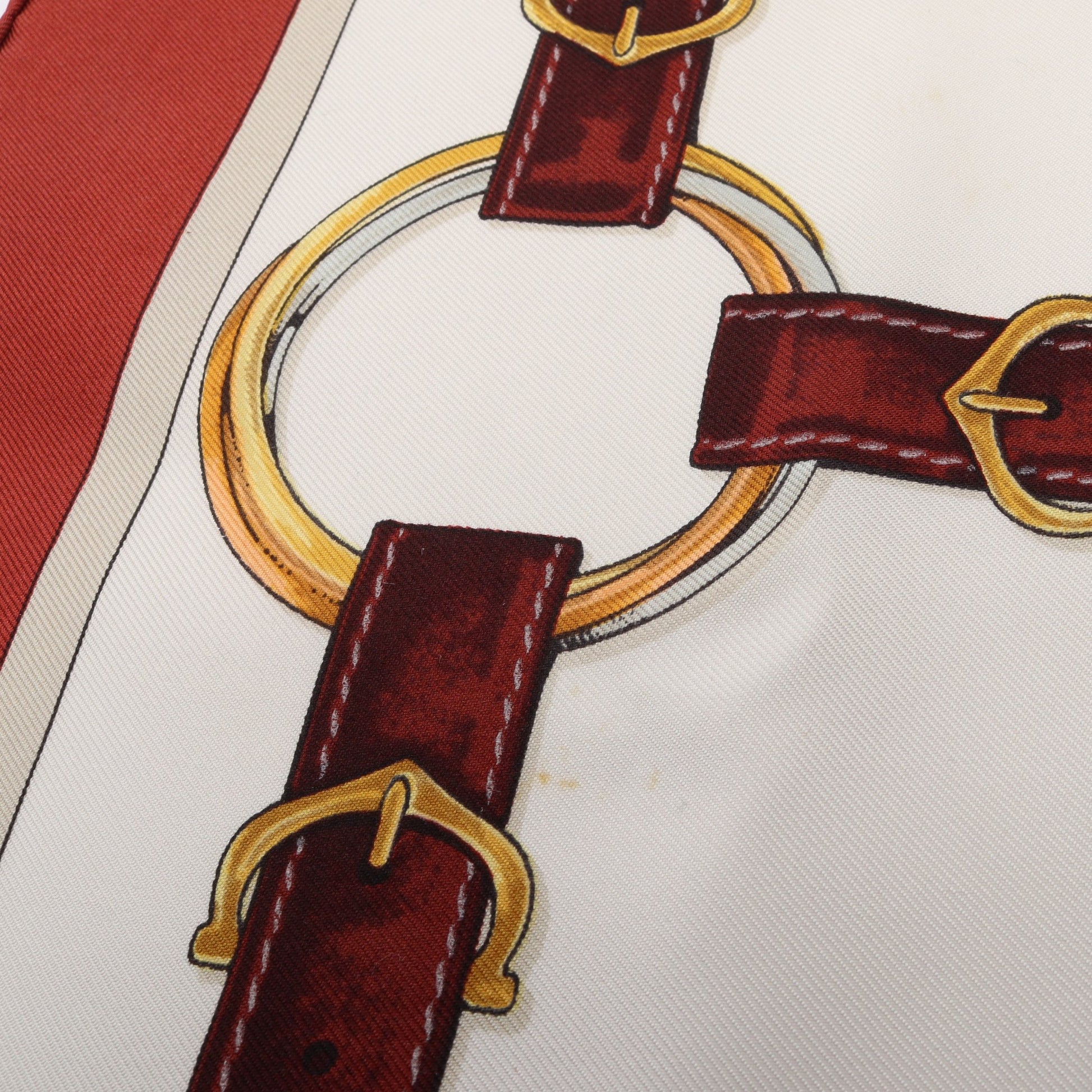 2C スカーフ シルク ボルドー オフホワイト マルチカラー カルティエ 財布・小物 Cartier