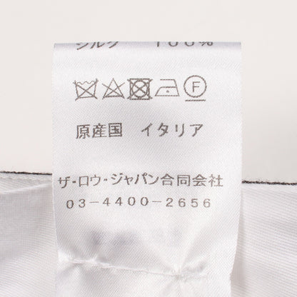 スラックス トラウザーズ パンツ コットン ウール ダークブラウン ザロウ ボトムス THE ROW