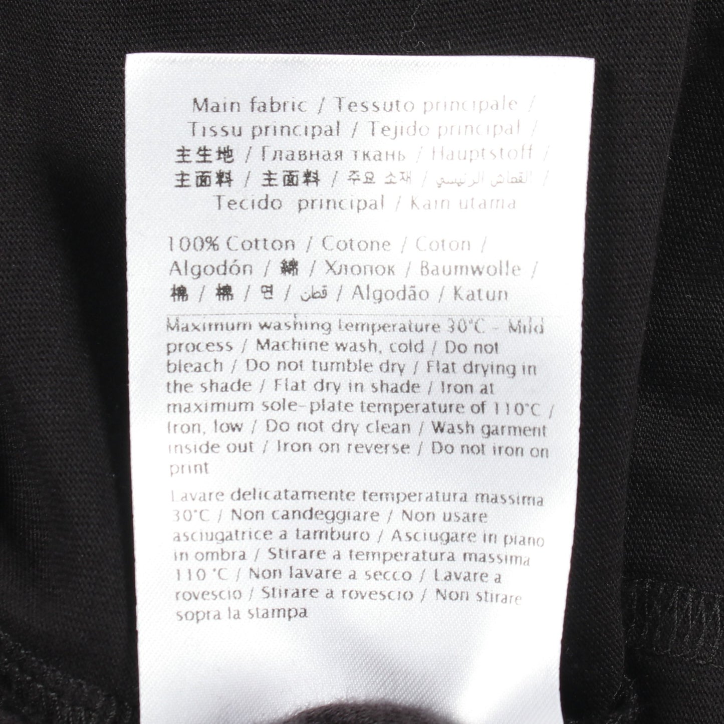 VLTNロゴ プリント クルーネック 半袖Tシャツ コットン ブラック ヴァレンティノ トップス VALENTINO