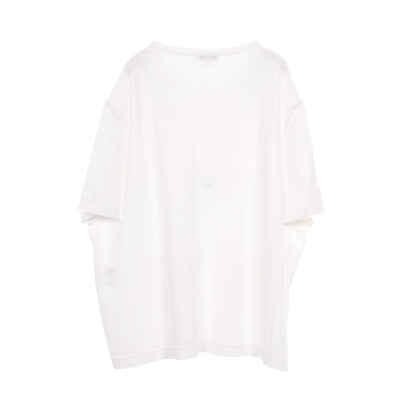 レースロゴ 半袖Tシャツ コットン ホワイト シャネル