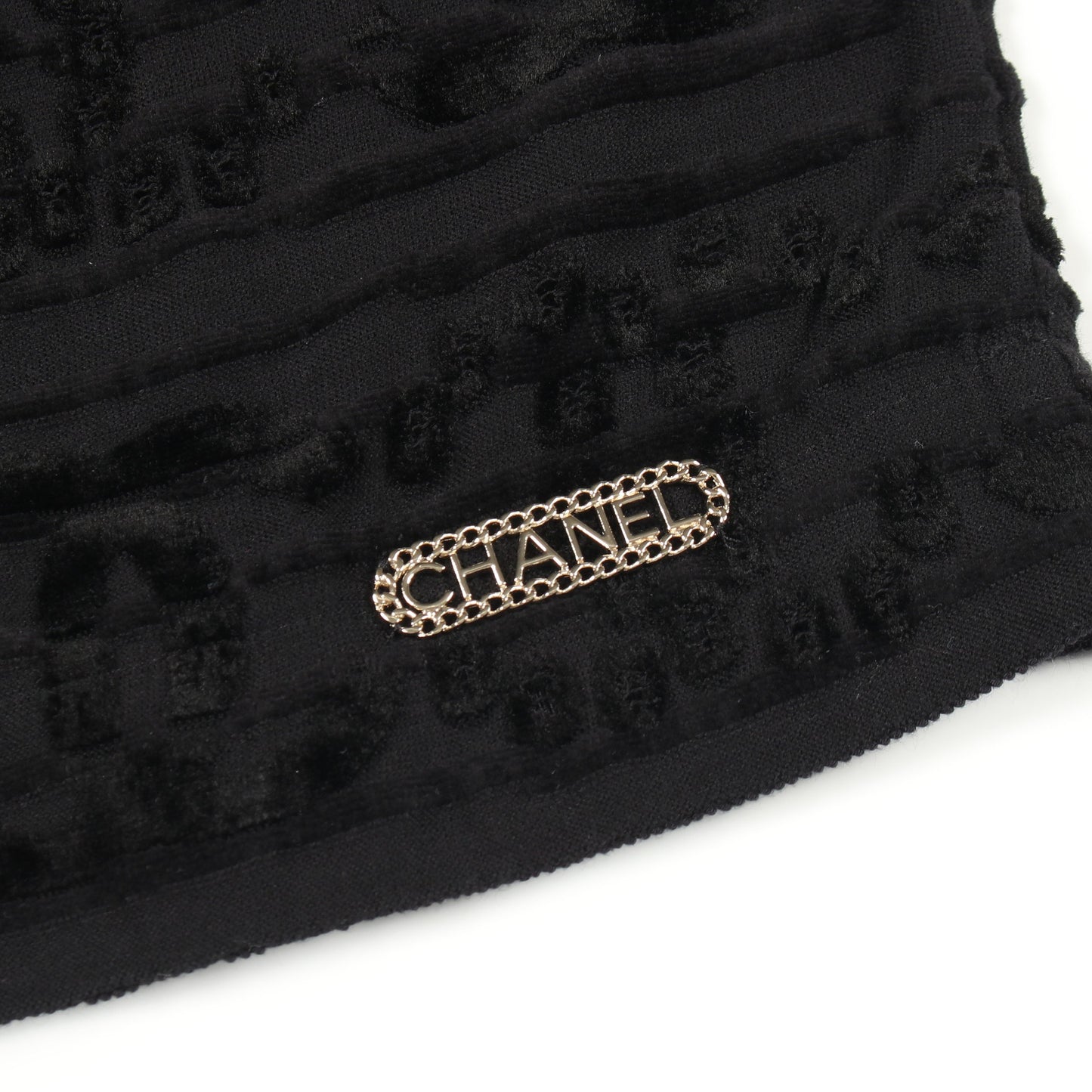 ココマーク 半袖Tシャツ コットン ブラック シャネル