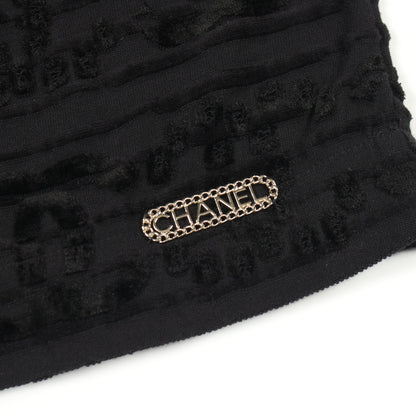 ココマーク 半袖Tシャツ コットン ブラック シャネル