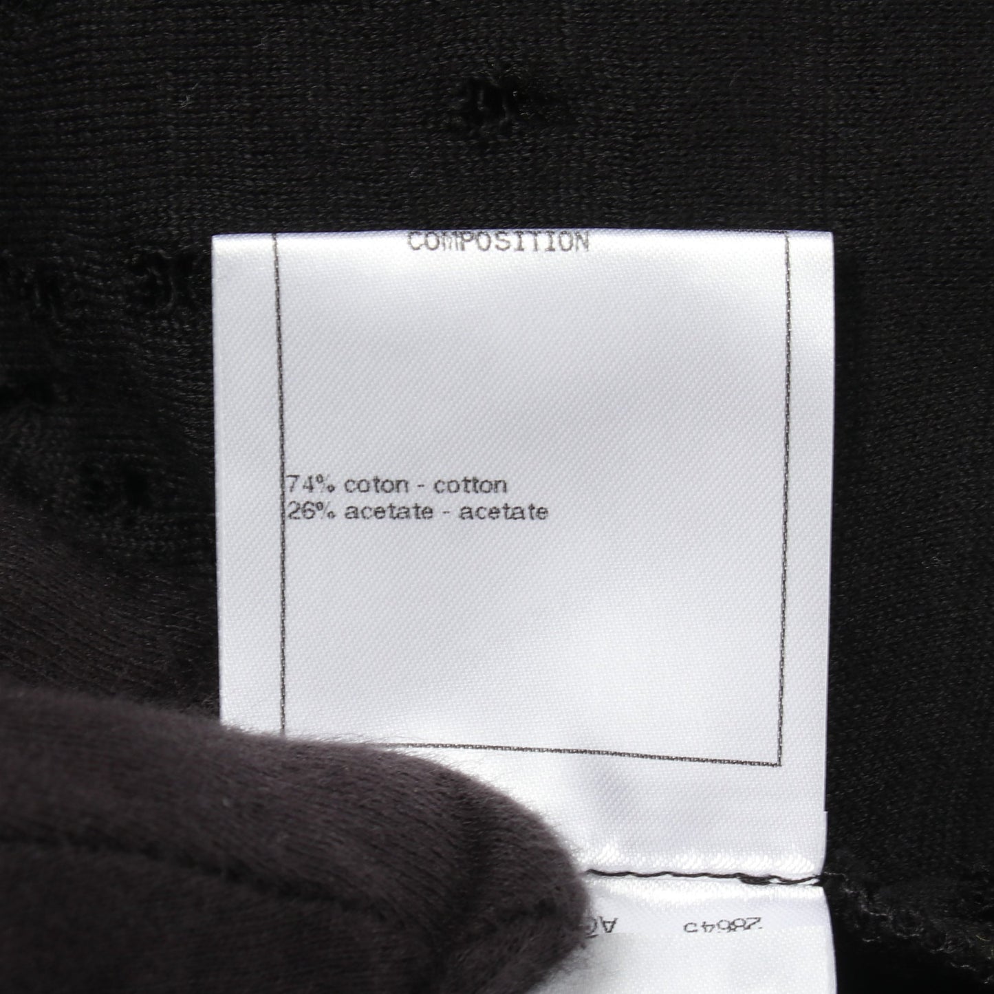 ココマーク 半袖Tシャツ コットン ブラック シャネル