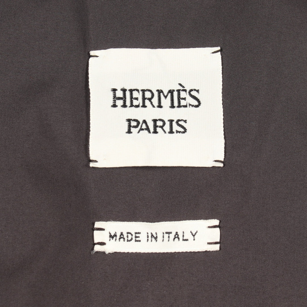 ラバーロゴ キルティング ダウンベスト ブラック エルメス アウター HERMES