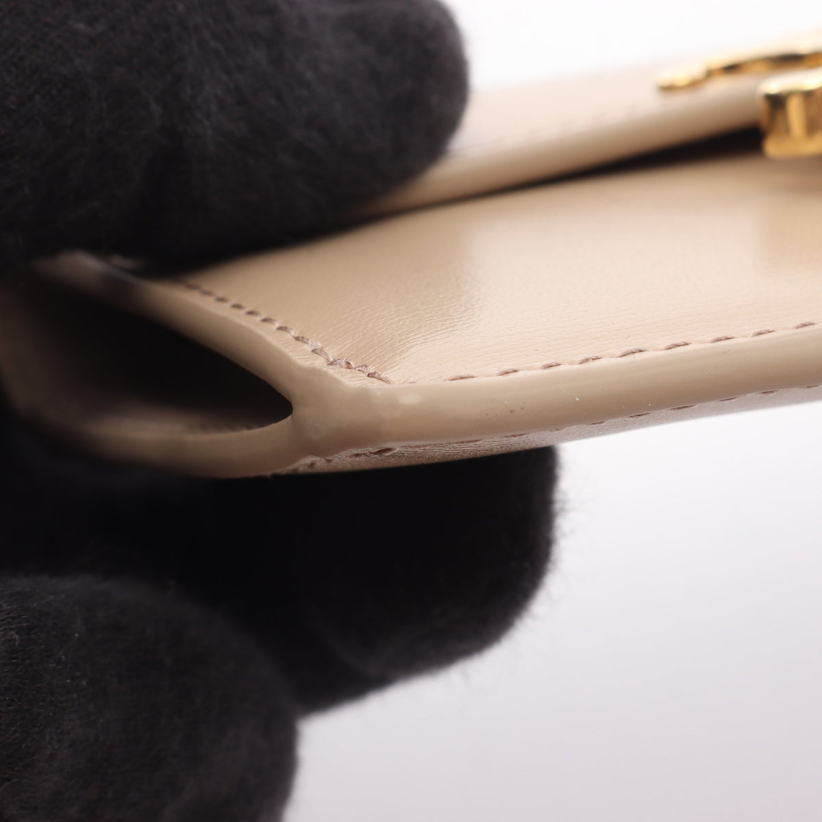 ロングカードホルダー トリオンフ カードケース フレザー グレーベージュ セリーヌ 財布・小物 CELINE