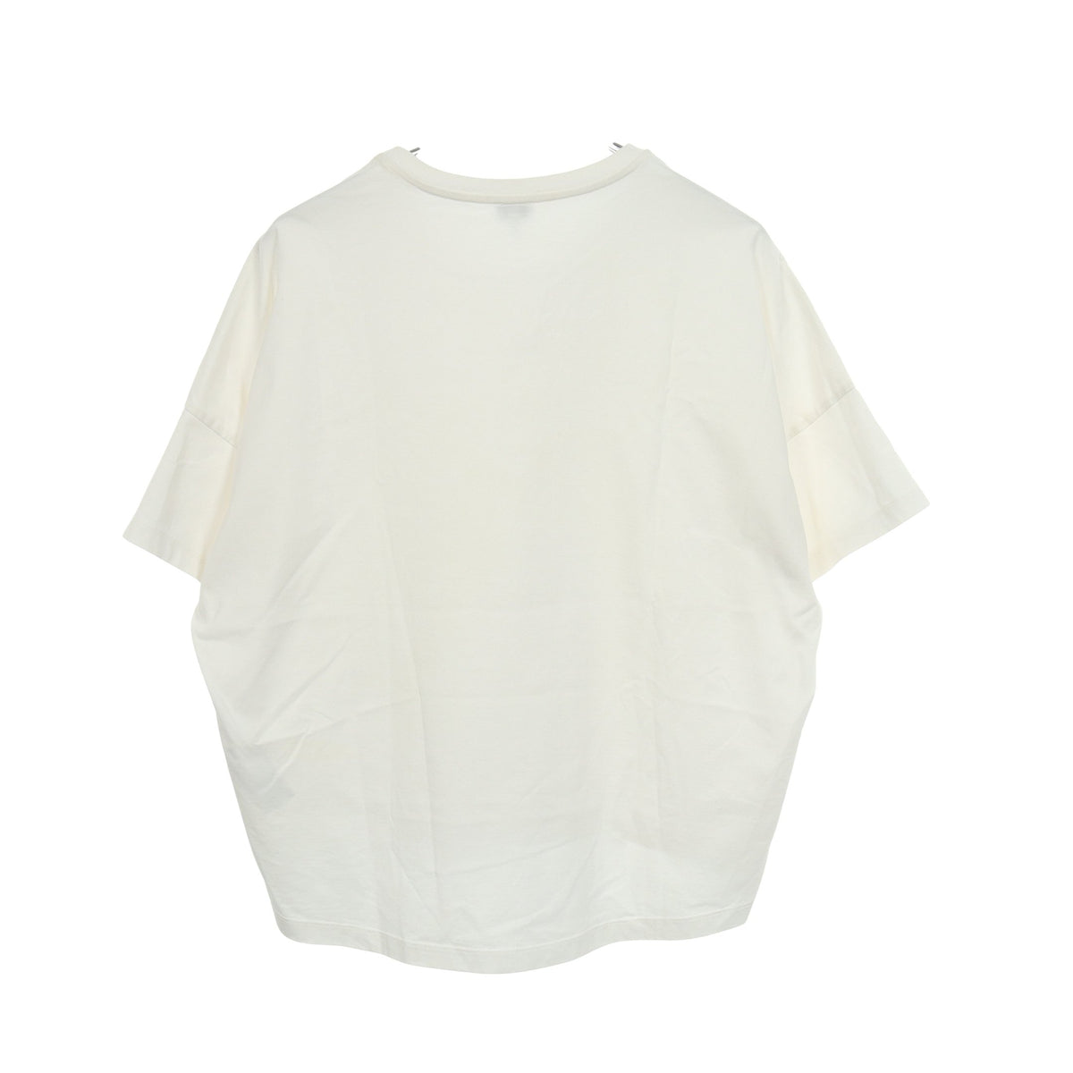アナグラム オーバーサイズ 半袖Tシャツ コットン ホワイト ロエベ