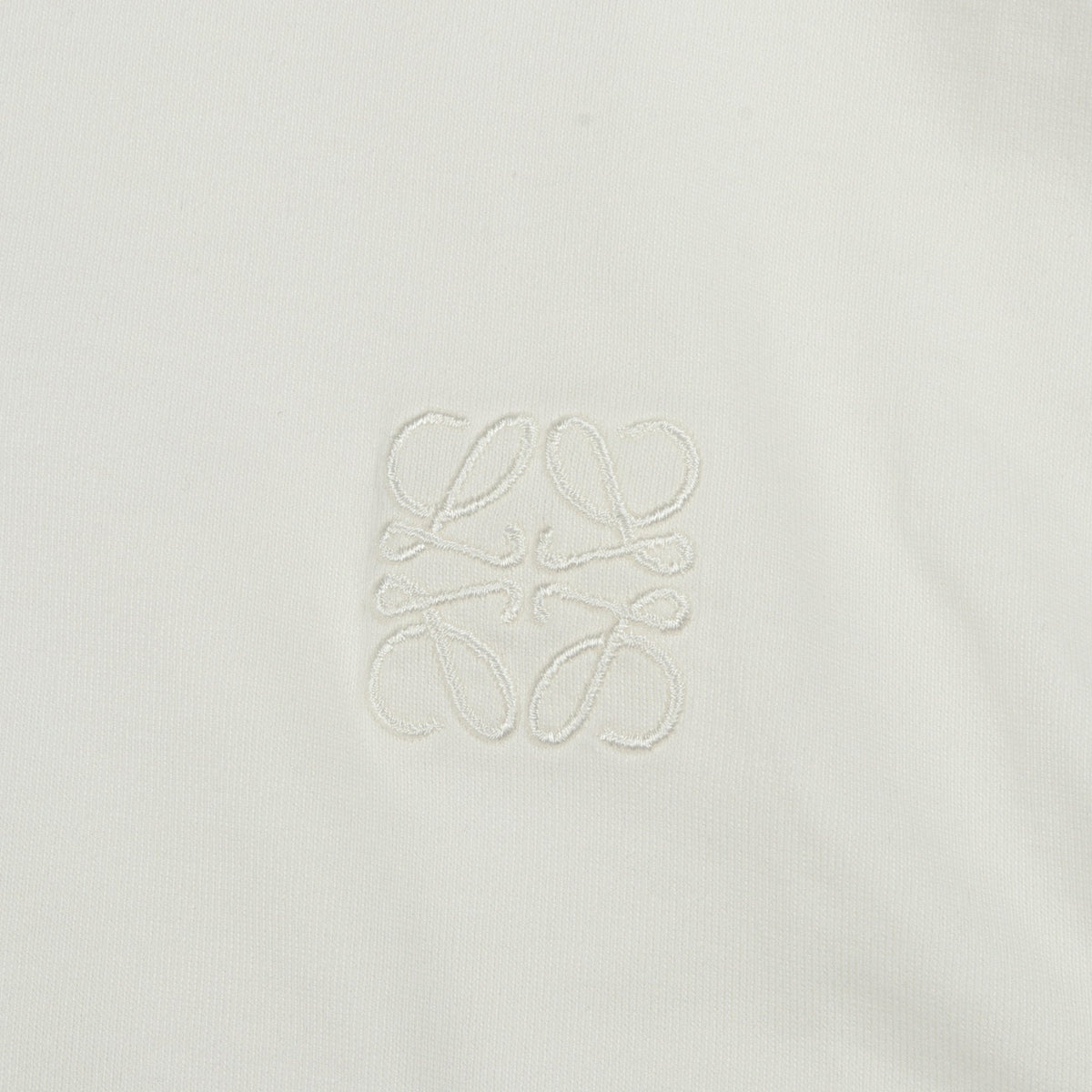 アナグラム オーバーサイズ 半袖Tシャツ コットン ホワイト ロエベ