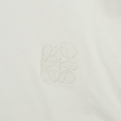 アナグラム オーバーサイズ 半袖Tシャツ コットン ホワイト ロエベ