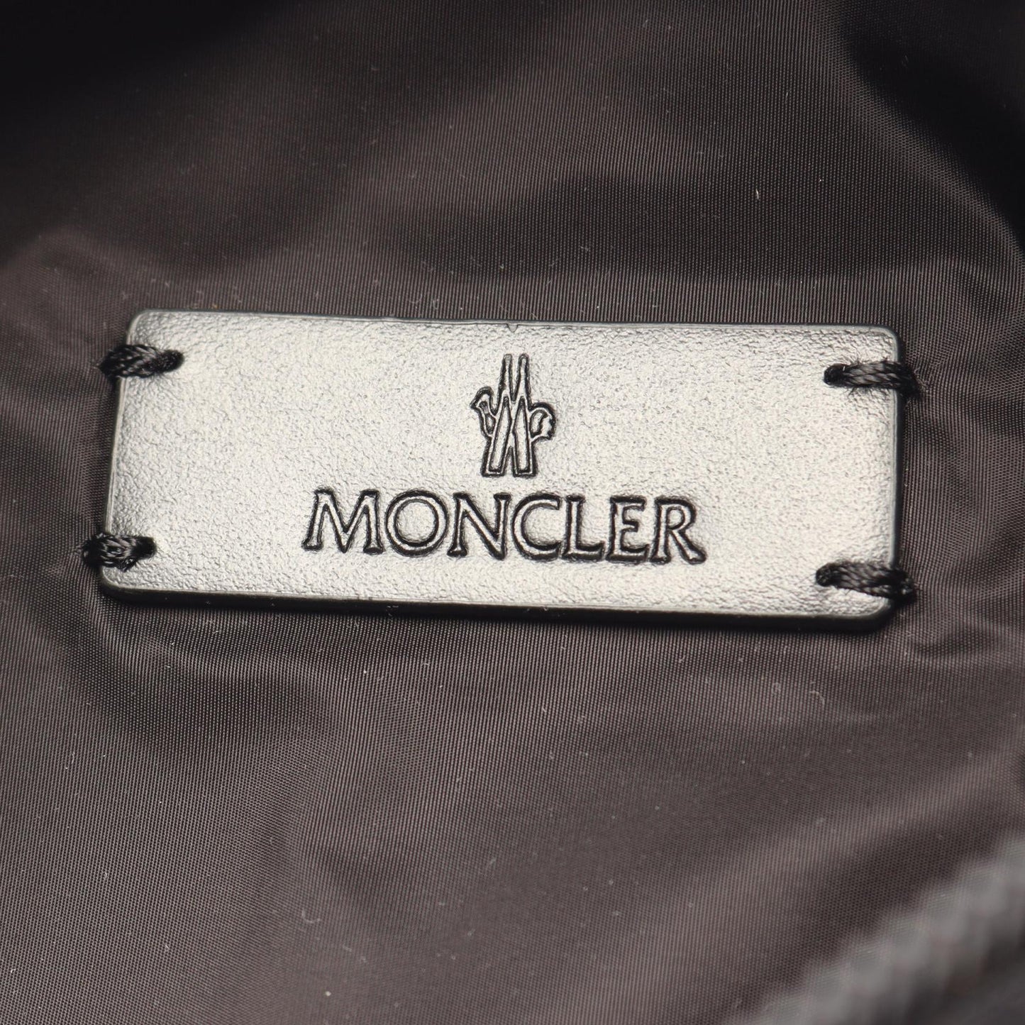 DURANCE SMALL ボディバッグ ナイロン レザー ブラック モンクレール バッグ MONCLER