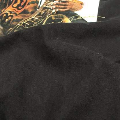 Pharoah Sanders Tee グラフィックプリント 半袖Tシャツ コットン ブラック シュプリーム