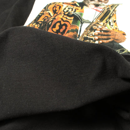 Pharoah Sanders Tee グラフィックプリント 半袖Tシャツ コットン ブラック シュプリーム