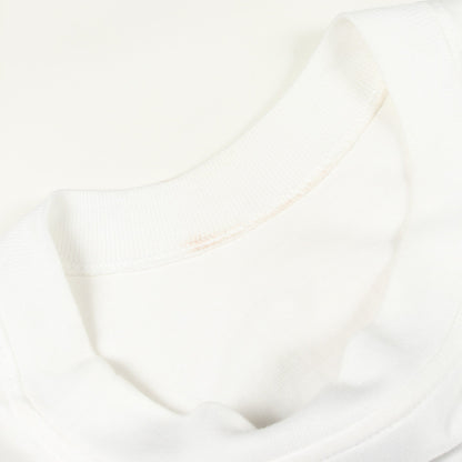 ココマーク カメリア スパンコール 長袖Tシャツ コットン ホワイト シャネル